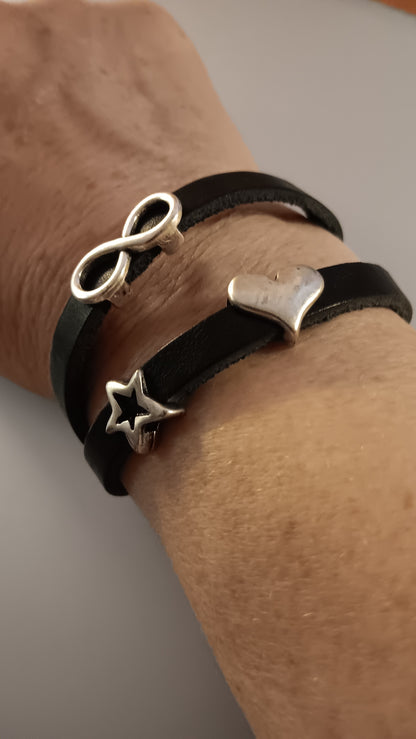 Lederarmband