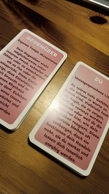 Du & dein Gegenüber - Kartenset