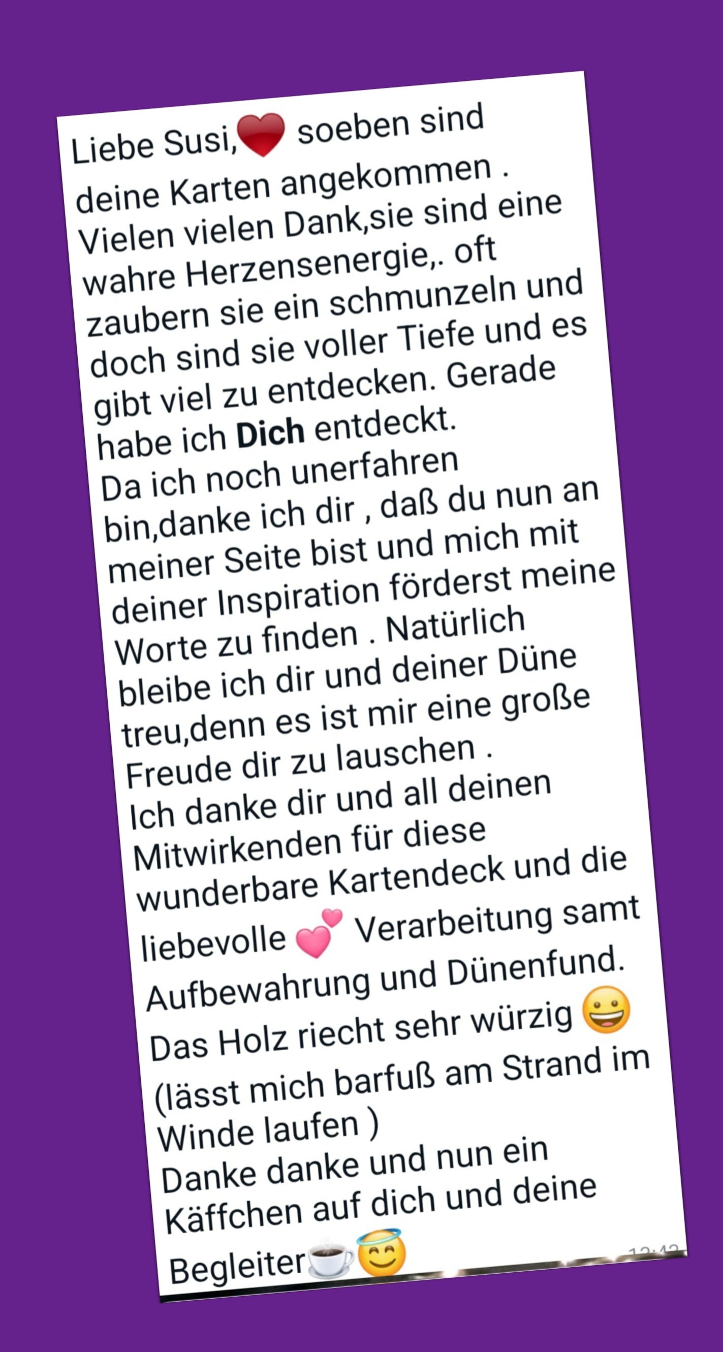 Dünen Tarot Kartenset